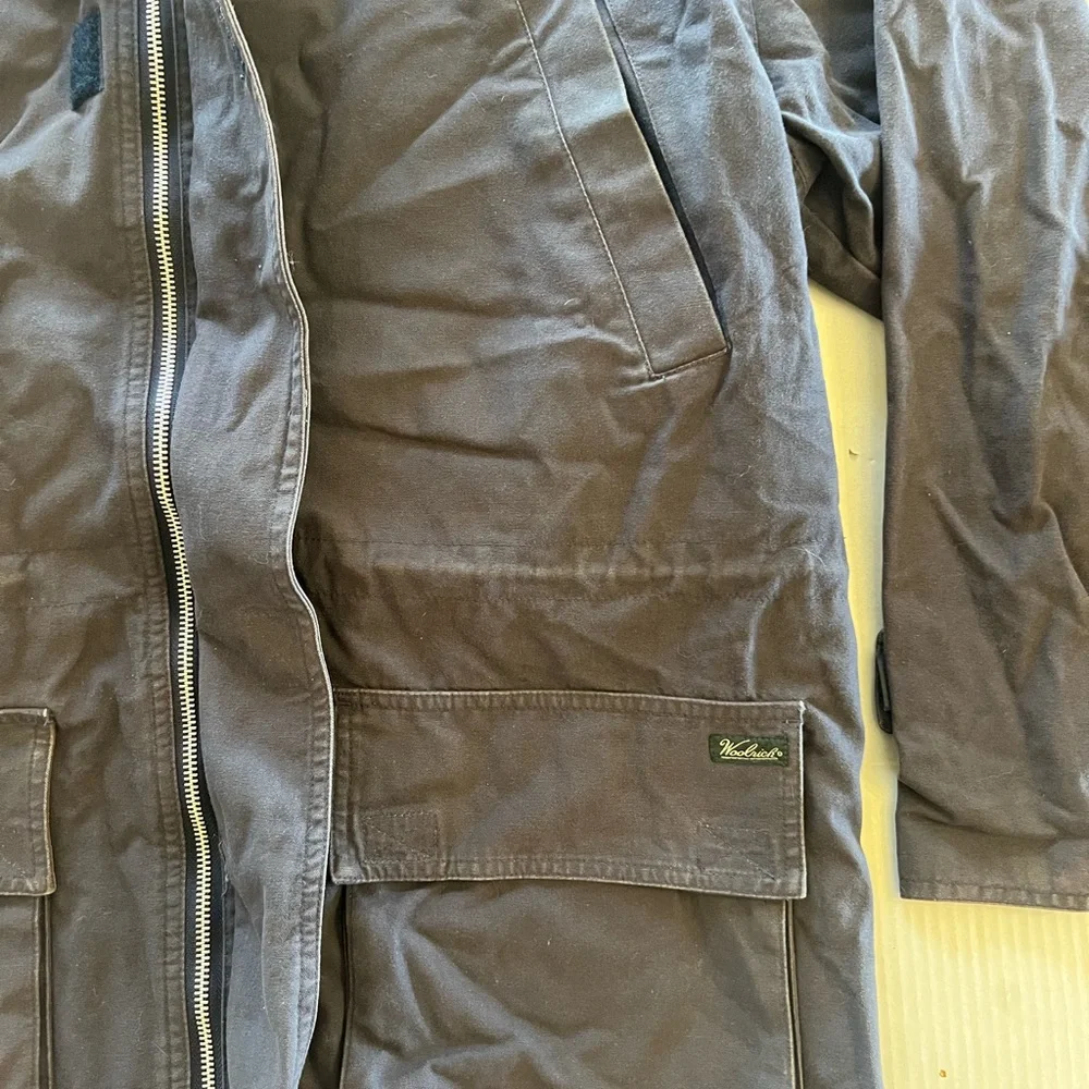 Woolrich Dark Blue Men's Military Jacket